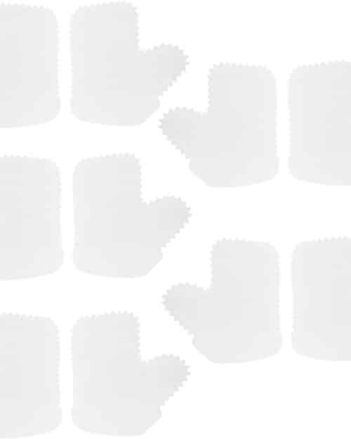 Reusable Dishwashing Gloves Thick Non Woven Cleaning Gloves for Household Use Kitchen Duster Mitts Durable Dust Wipes for Washing Dishes and Cleaning Surfaces White