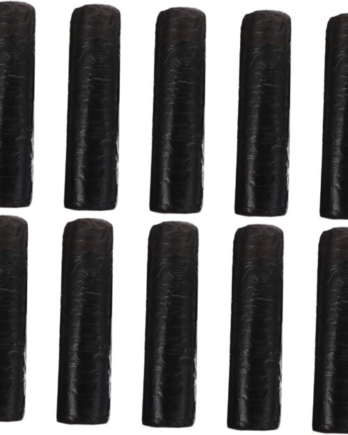 Healeved Trash Can Drawstring Trash Bag 10 Packs of 15pcs Plastic Garbage Bag Leakproof Easy to Replace for Kitchen Bathroom